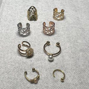 NWOT Assorted Ear Cuffs
